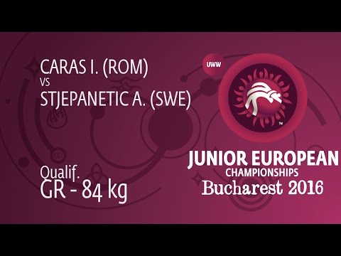 Qual. GR - 84 kg: A. STJEPANETIC (SWE) df. I. CARAS (ROM), 3-1