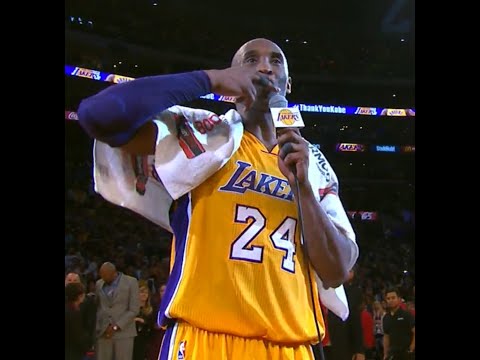 Kobe Bryant Last retirement Full Game / NBA 15-16 LA Lakers vs Utah Jazz / Apr_14_2016