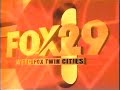 1999 Bumper For FOX 29 Twin Cities 7 Simpsons Promo