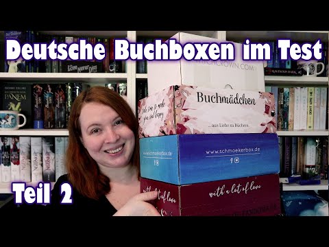 Deutsche Buchboxen im Test - Teil 2: Schmökerbox, Buchmädchen, Chest of Hearts, Lovecrown