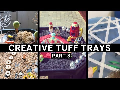Tuff Trays: Sensory Benefits & 20 Creative Ideas for Play