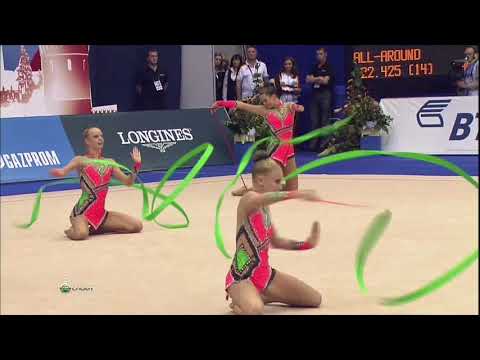 Germany 3 Ribbons + 2 Ropes 2010 World Championships (HD)