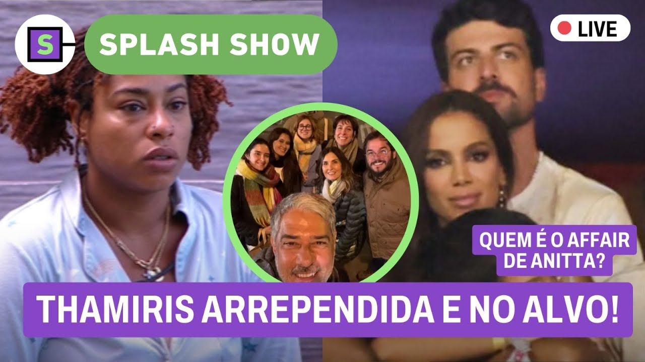 🔴BBB 25: Thamiris CULPADA! Produção DÁ AVISO + Foto de Bonner e FATIMA chama atenção l AO VIVO
