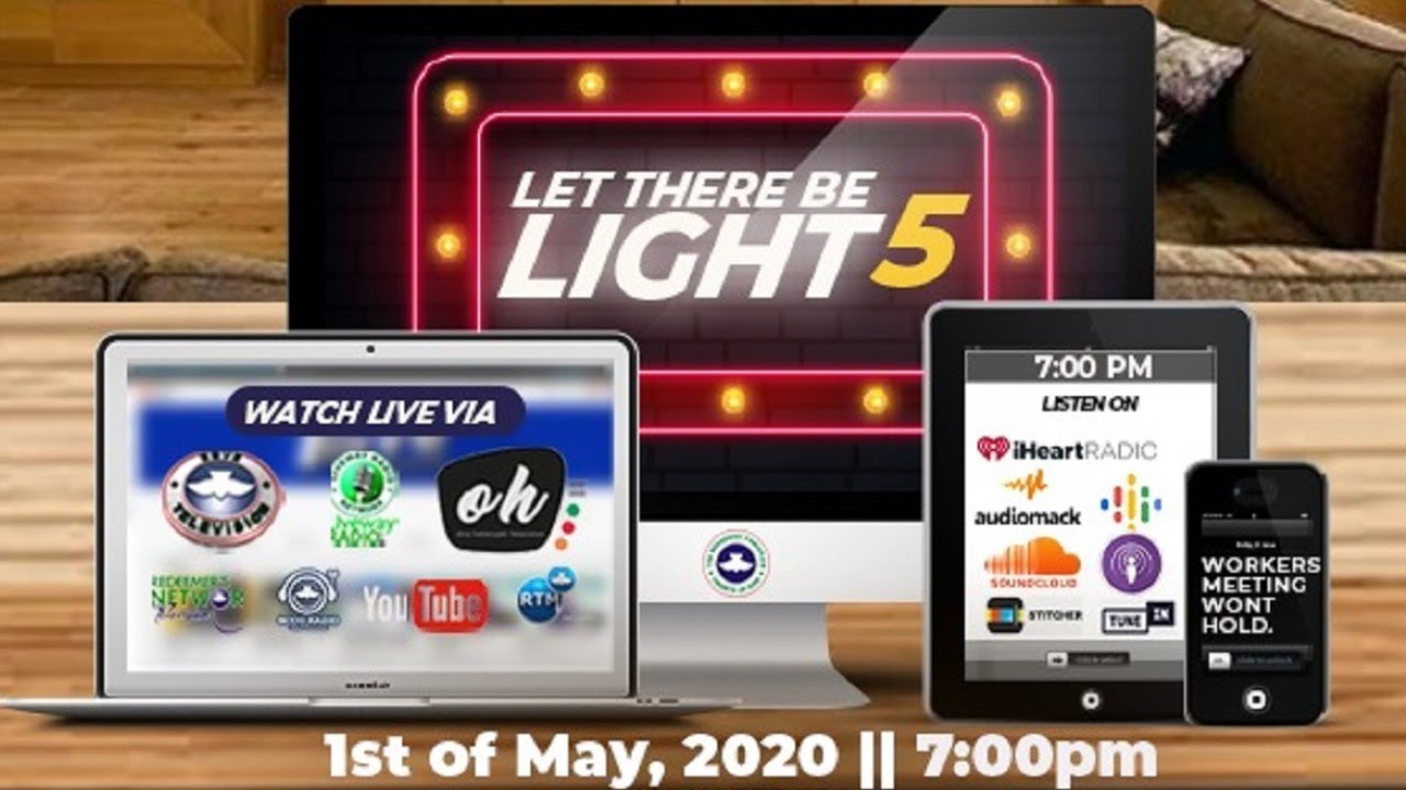 RCCG May 2020 Holy Ghost Service - Let There Be Light 5 By Pastor Enoch A. Adeboye