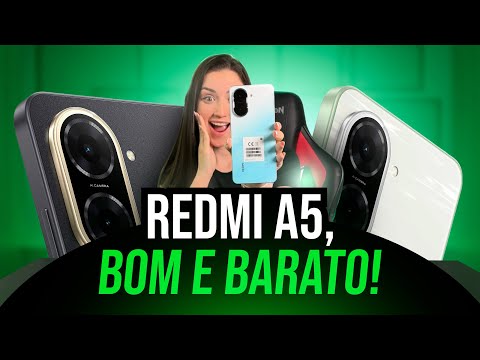 Smartphone Xiaomi Redmi A5 Global 64GB 3GB RAM Dual SIM Tela 6.88" - Dourado (Lacre Pequeno) - 5