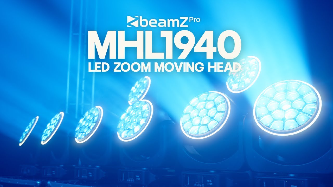 BeamZ Pro Moving Head MHL1940 Set