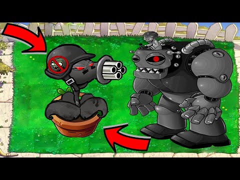 Doom Gatling Pea vs Dr. Zomboss vs All Zombies - Plants vs Zombies