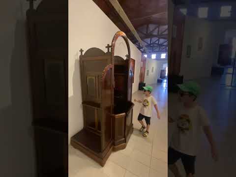 Visita ao museu cultural em Salto interior de São Paulo
