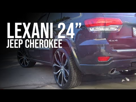 24" LEXANI LUST ON 2014 JEEP CHEROKEE DONE BY PREMIERTIRE.CA 905-856-7467