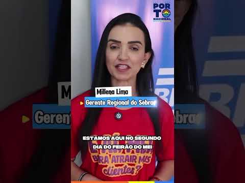Segundo dia do feirao do MEI 2026 na praça do Centenário em Porto Nacional.