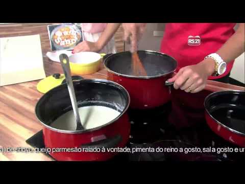 Receitas Bom Sabor 19/02/2013 Batata Gratinada com shimeji
