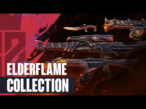 Elderflame Skins Showcase [4K] - Valorant Elderflame Collection