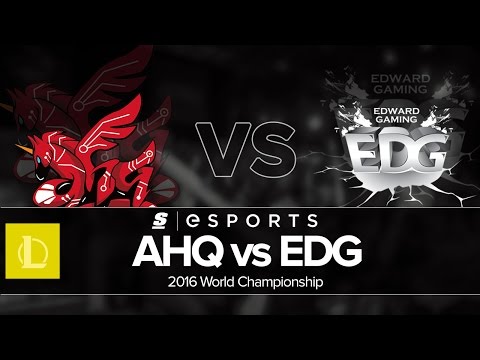 Highlights: AHQ vs EDG (Worlds 2016 Day 6)