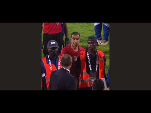 This is why striker Benjamin tetteh was red carded after the game against Gabon