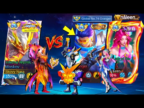 Saatnya Bersinar !! Ketika Global Moskov Melawan Player Sultan & Global Granger! Kasih Paham ~ MLBB