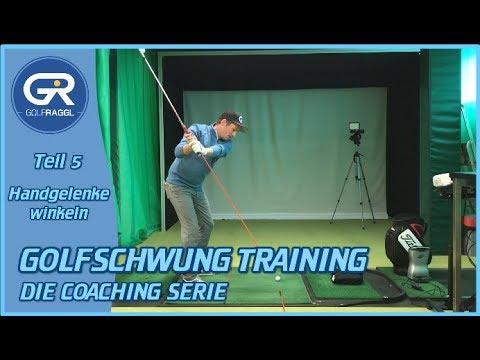 CORRECT WRISTS ANGLE IN THE UPSWING - GOLF SWING TRAINING