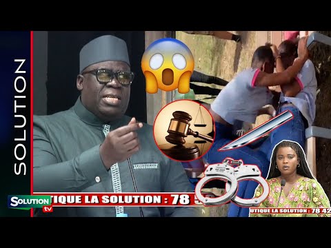 DRAME A TOUBA VIOLENCE CONJUGALE ELLE DEFIGURE SON COÉPOUSE A COUPS DE LAME...SA NDIOGOU REAGIT...