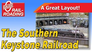 O Gauge Layout: Joe Fiore's 2-Rail Southern Keystone RR