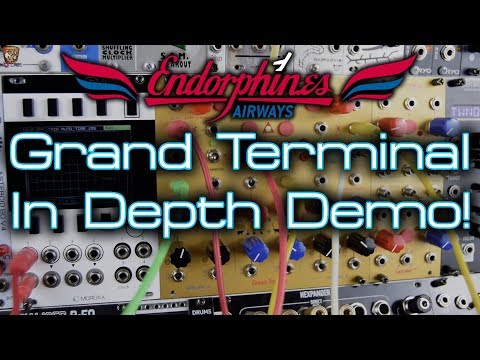 Endorphin.es Grand Terminal *In depth Eurorack demo & tutorial*