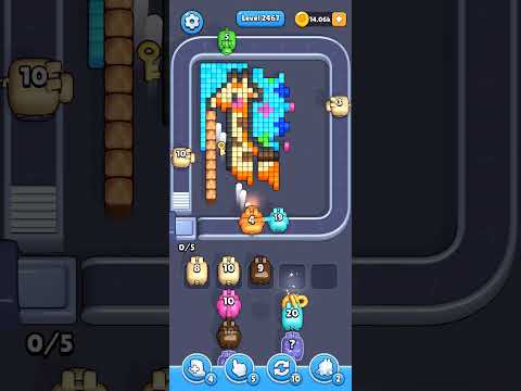 Pixel Flow Level 2467 Walkthrough