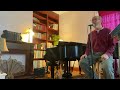 D.C. Anderson with David Robison rehearsal ‘CHOCOLATE IS FINE’ by D.C. Anderson and Ricklen Nobis