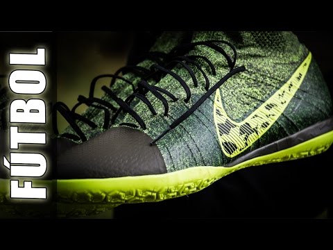 Nike Elastico Superfly IC - Indoor soccer cleats and street cleats with Flyknit
