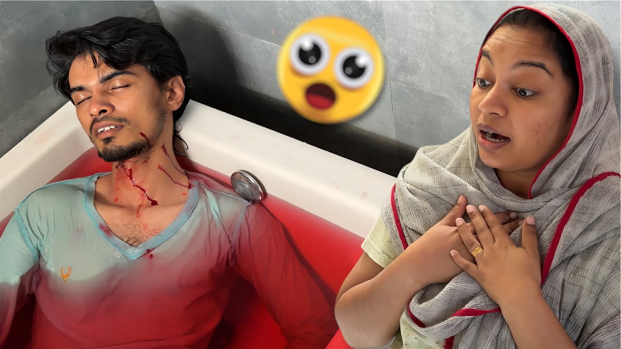 extreme *BLOOD* PRANK on PAMI..😬 Full Day Full Prank