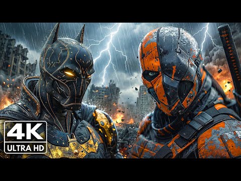 Batman FULL MOVIE - Batman Vs. Deathstroke FULL MOVIE (4K-Ultra HDR)
