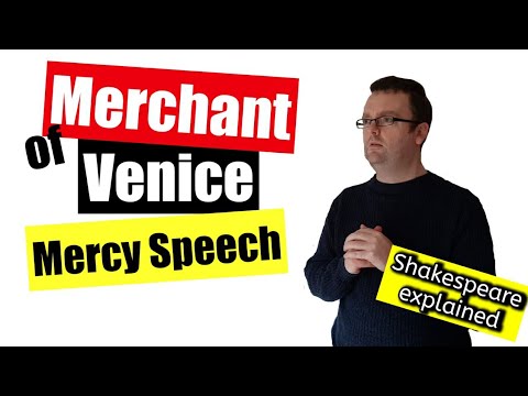Shakespeare Explained |  The quality of mercy is not strained speech