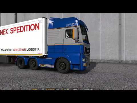 ETS2 MAN TGX 26.540 Kaliningrad - Šiauliai