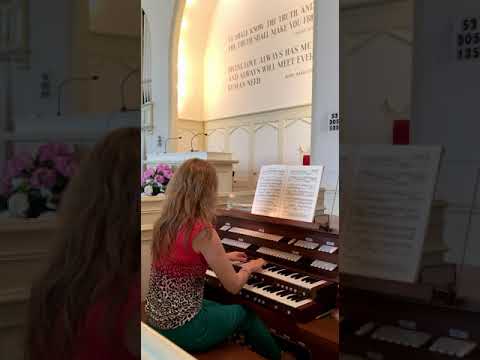 First Church of Christ Scientist,NJ,J.S.Bach,Prelude in D Minor from “Well Tempered Clavier”,June’18