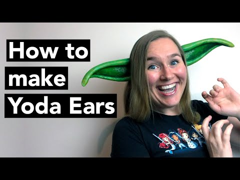 How to make Yoda Ears (Tutorial) DIY