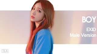 [MALE VERSION] EXID - Boy