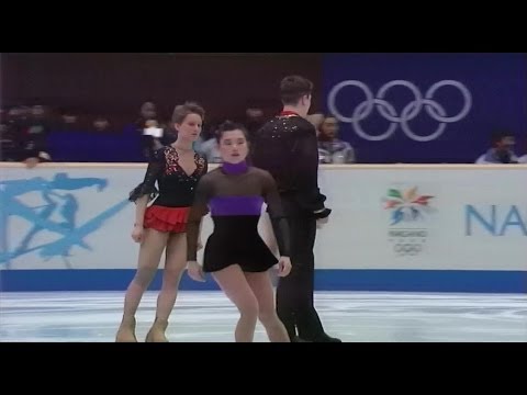 [HD] Pair SP - Group 5 Warming Up - 1998 Nagano Olympics