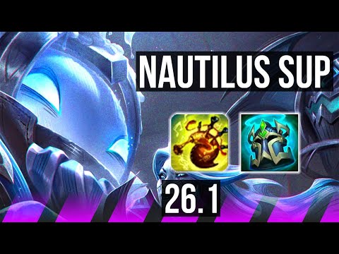 NAUTILUS & Yunara vs THRESH & Jinx (SUP) | KR Master | 26.1