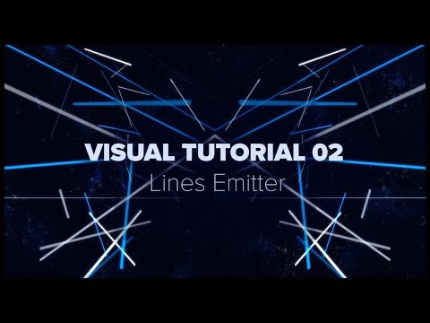 ZYPER VISUALS TUTORIAL 02 - Lines Emitter