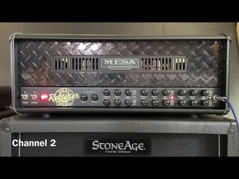 Mesa Boogie Dual Rectifier Multi Watt - All Channels Demo