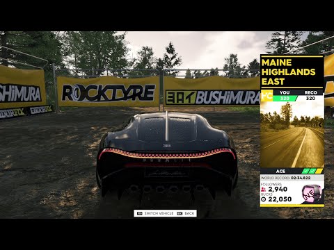 The Crew 2 Maine Highlands East Hypercar ACE Level