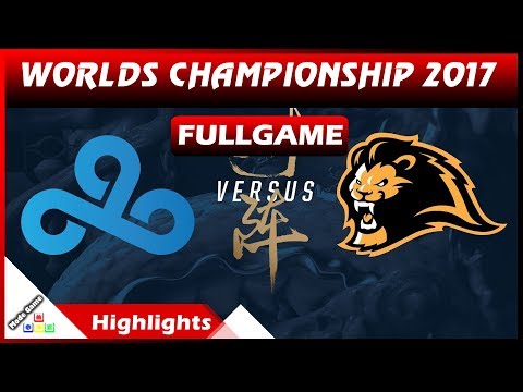 C9 vs LYN HIGHLIGHTS Full Game - Cloud9 vs Lyon Gaming World Championship Play In 2017