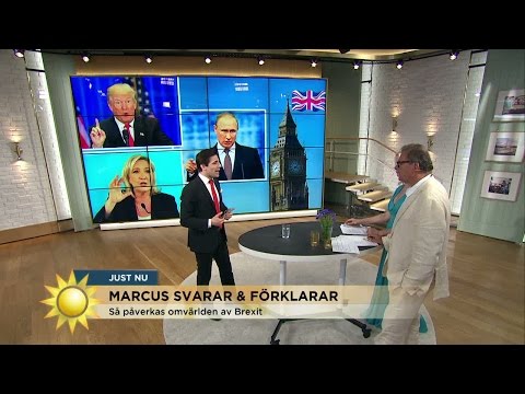 Marcus Oscarsson: De gynnas av valresultatet i Storbritannien - Nyhetsmorgon (TV4)