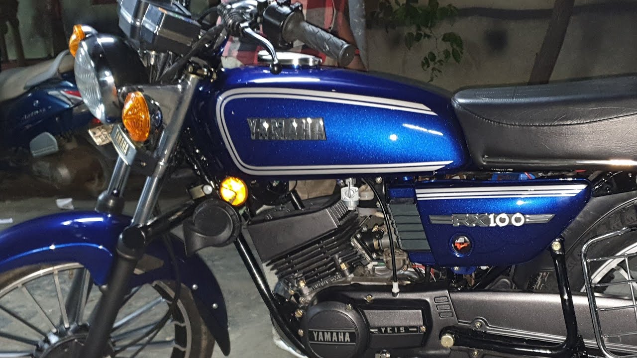 Yamaha RX100 Gerolic Peral Blue (PaintingFromCm)#GENIUNE.