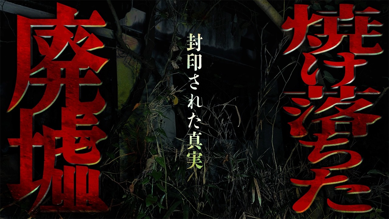 疑惑が錯綜する‥焼け落ちた廃墟