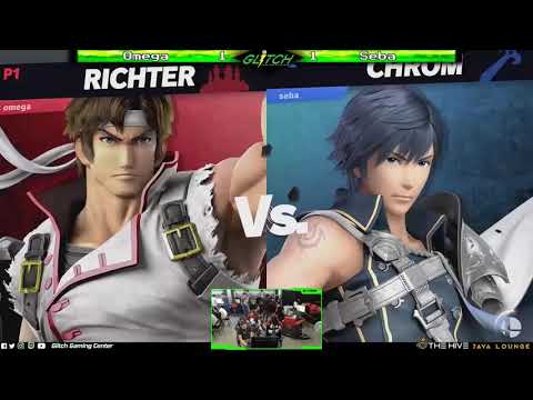 Omega (Richter) vs Seba (Chrom) | SSBU Mini-Glitch Weekly @ GGC