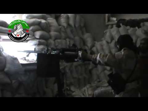 استهداف نقاط قوات النظام في حي الحويقة في دير الزور بواسطة رشاش 14 من قبل اللواء 111