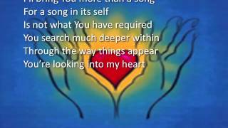 The Heart of Worship ~ Michael W. Smith ~ lyric video
