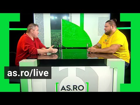 Vlăduț Simionescu la AS.ro LIVE, partea a 4-a. Ce mănâncă un judoka de 160 de kilograme