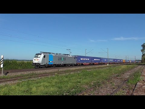 Die Rheintalbahn bei Ringsheim - September 2021