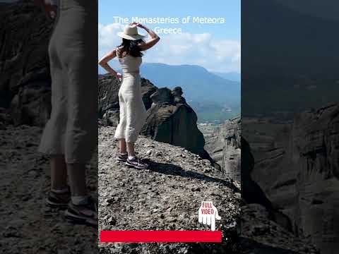 Meteora 🇬🇷✨ Where Nature Meets the Divine | My Travel Reflections #Meteora #Greece