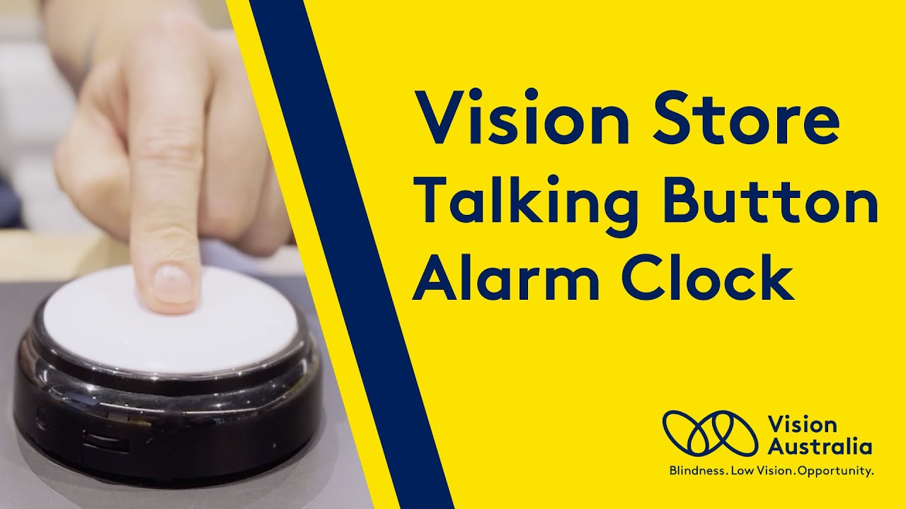 Vision Store -Talking Button Alarm Clock