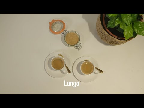 LUNGO- How to make a lungo (cafe créme)